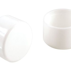 Shepherd Hardware Plastic Leg Tip White Round 4 pk