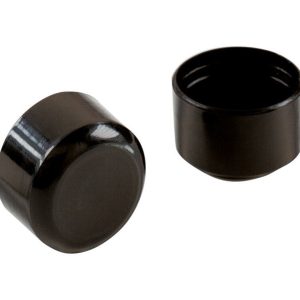 Shepherd Hardware Plastic Leg Tip Black Round 4 pk