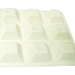 Shepherd Hardware Vinyl Self Adhesive Bumper Pads White Square 9 pk