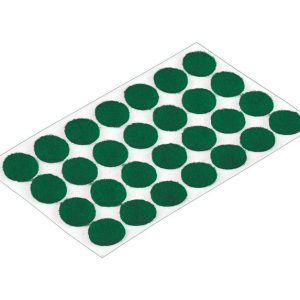 Shepherd Hardware Felt Self Adhesive Pad Green Round 28 pk
