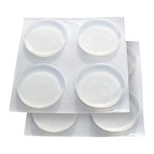 Shepherd Hardware Vinyl Self Adhesive Pad Clear Round 8 pk