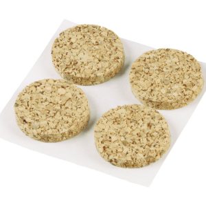 Shepherd Hardware Cork Self Adhesive Pad Brown Round 24 pk