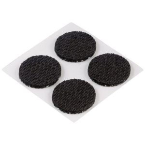 Shepherd Hardware Foam Self Adhesive Anti-Skid Pad Black Round 12 pk