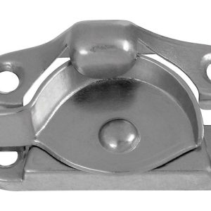 National Hardware Satin Nickel Silver Die-Cast Zinc Sash Lock 1 pk