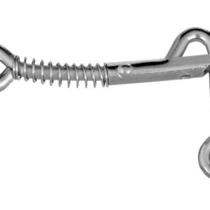 National Hardware Zinc-Plated Silver Steel 2-1/2 in. L Safety Hook and Eye 1 pk