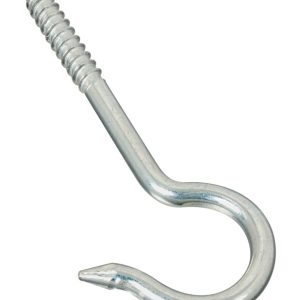 National Hardware Zinc-Plated Silver Steel 4-1/8 in. L Ceiling Hook 60 lb 1 pk