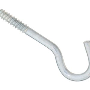 National Hardware Zinc-Plated Silver Steel 4-1/2 in. L Screw Hook 125 lb 1 pk