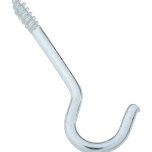 National Hardware Zinc-Plated Silver Steel 1-5/16 in. L Ceiling Hook 1 pk