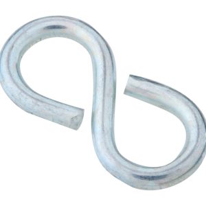 National Hardware Zinc-Plated Silver Steel 1-1/4 in. L Closed S-Hook 1 pk