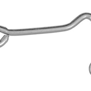 National Hardware Zinc-Plated Silver Steel 3 in. L Hook and Eye 2 pk