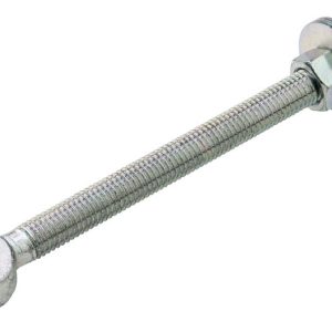 National Hardware Zinc-Plated Silver Steel 8 in. L Bolt Hook 150 lb 1 pk