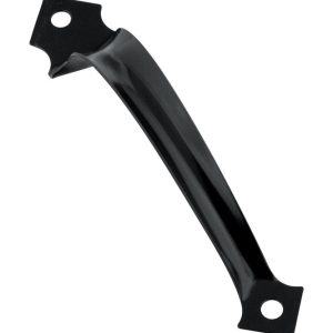 National Hardware 6-1/2 in. L Black Steel Ornamental Gate Pull