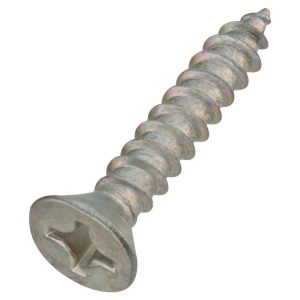 National Hardware No. 12 X 1-1/4 in. L Phillips Zinc-Plated Wood Screws 18 pk