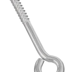 National Hardware 3.75 in. L Zinc-Plated Silver Steel Lag Screw Eye 1 pk