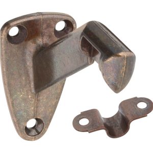 National Hardware Gold Zinc Die Cast w/Steel Strap Handrail Bracket 3.31 in. L 250 lb