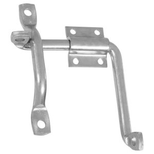 National Hardware 5.42 in. H X 0.78 in. W X 5.83 in. L Zinc-Plated Steel Slide-Action Door/Gate Latc