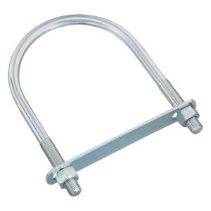 National Hardware 1/2 in. X 4-1/2 in. W X 7 in. L Coarse Zinc-Plated Steel U-Bolt