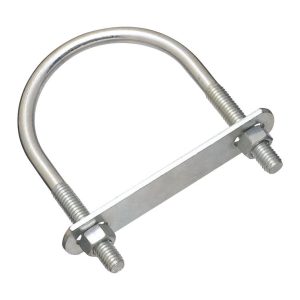 National Hardware 3/8 in. X 3 in. W X 4-1/2 in. L Coarse Zinc-Plated Steel U-Bolt