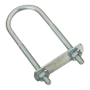 National Hardware 1/4 in. X 1-3/8 in. W X 4 in. L Coarse Zinc-Plated Steel U-Bolt