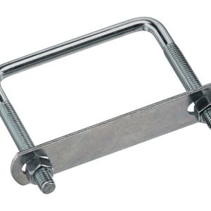 National Hardware 3/8 in. X 3-5/8 in. W X 4 in. L Coarse Zinc-Plated Steel Square U-Bolt
