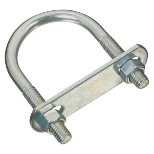National Hardware 3/8 in. X 2 in. W X 3-1/2 in. L Coarse Zinc-Plated Steel U-Bolt