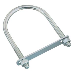 National Hardware 1/2 in. X 4 in. W X 6-1/2 in. L Coarse Zinc-Plated Steel U-Bolt