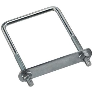 National Hardware 3/8 in. X 3-5/8 in. W X 5 in. L Coarse Zinc-Plated Steel Square U-Bolt