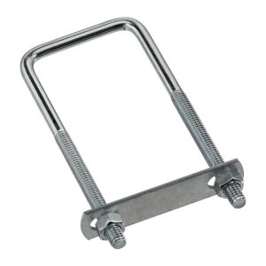 National Hardware 5/16 in. X 2 in. W X 5 in. L Coarse Zinc-Plated Steel Square U-Bolt