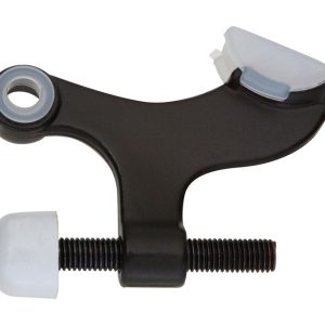 National Hardware Zinc w/Plastic Tip Oil Rubbed Bronze Brown Hinge Pin Door Stop Mounts to door