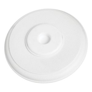 National Hardware Plastic White Wall Door Stop Mounts to wall 5-3/8 in.