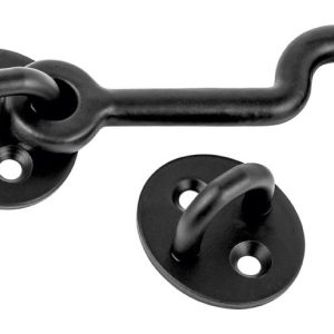 National Hardware Oil Rubbed Bronze Steel Hook and Eye Closure 1 pk
