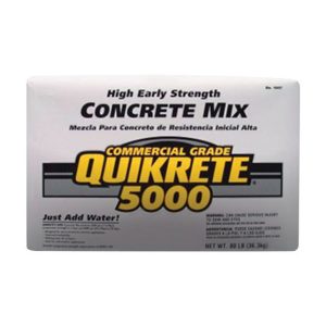 Quikrete High Early Strength Concrete Mix 80 lb Gray