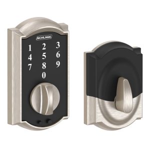 Schlage Satin Nickel Steel Electronic Keypad Entry Lock