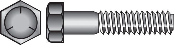 Hillman 1/4 in. D X 1-1/2 in. L Heat Treated Zinc Steel Hex Head Cap Screw 100 pk