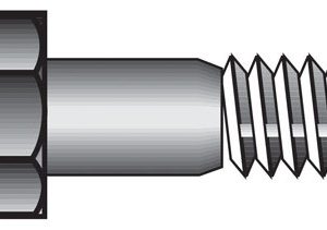 Hillman 1/4 in. D X 2 in. L Heat Treated Zinc Steel Hex Head Cap Screw 100 pk