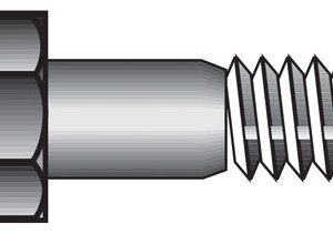 Hillman 3/8 in. D X 3/4 in. L Heat Treated Zinc Steel Hex Head Cap Screw 100 pk