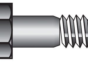 Hillman 3/8 in. D X 4 in. L Heat Treated Zinc Steel Hex Head Cap Screw 50 pk