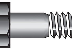 Hillman 5/8 in. D X 4 in. L Heat Treated Zinc Steel Hex Head Cap Screw 25 pk
