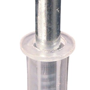 Prime-Line Silver Nylon/Steel Pivot/Guide Set 2 pc