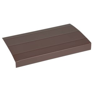 Amerimax 1.25 in. H X 6 in. W X 144 in. L Brown Aluminum Fascia Bracket