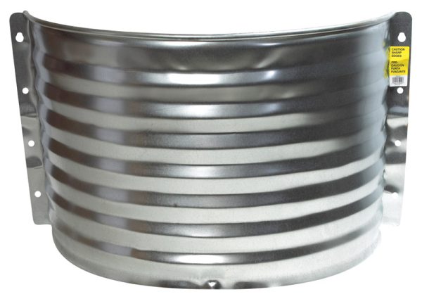 Amerimax 24 in. H X 37 in. W Galvanized Steel Area Wall
