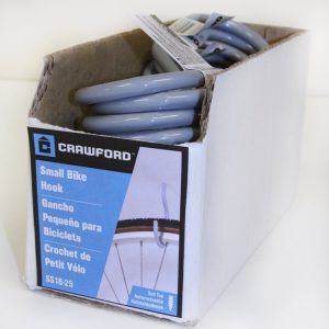Crawford Medium Vinyl Coated Gray Steel 5.91 in. L Hook 20 lb 1 pk