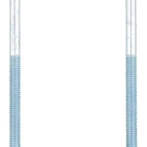 Hampton 3/8 in. X 3-5/8 in. W X 7 in. L Coarse Zinc-Plated Steel Lumber Size Square Bend U-Bolt