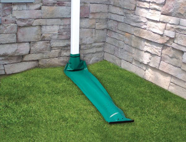Frost King Drain Away 0.1 in. H X 8.5 in. W X 48 in. L Green Plastic Automatic Drain Away
