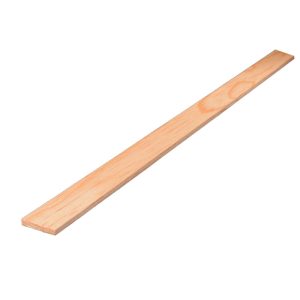 Alexandria Moulding 1/4 in. H X 8 ft. L Unfinished Natural Pine Molding
