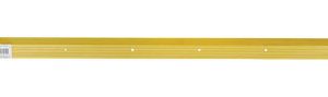 M-D 5/16 in. H X 72 in. L Prefinished Satin Brass Aluminum Carpet Trim