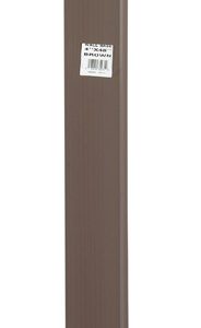 M-D 0.13 in. H X 48 in. L Prefinished Brown Vinyl Wall Base