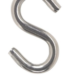 Hampton Small Steel 2.5 in. L S-Hook 250 lb 1 pk