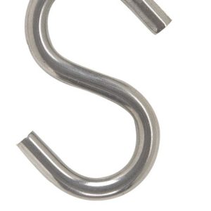 Hampton Medium Steel 2.75 in. L S-Hook 160 lb 1 pk