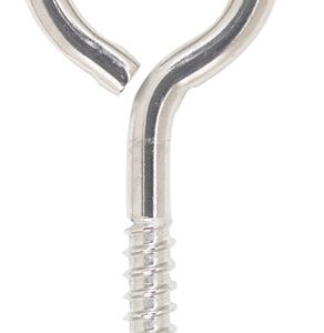 Hampton 3/8 in. X 4-1/2 in. L Stainless Stainless Steel Lag Thread Eyebolt